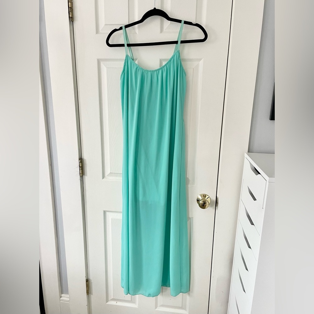 Mint Green Maxi Dress✨